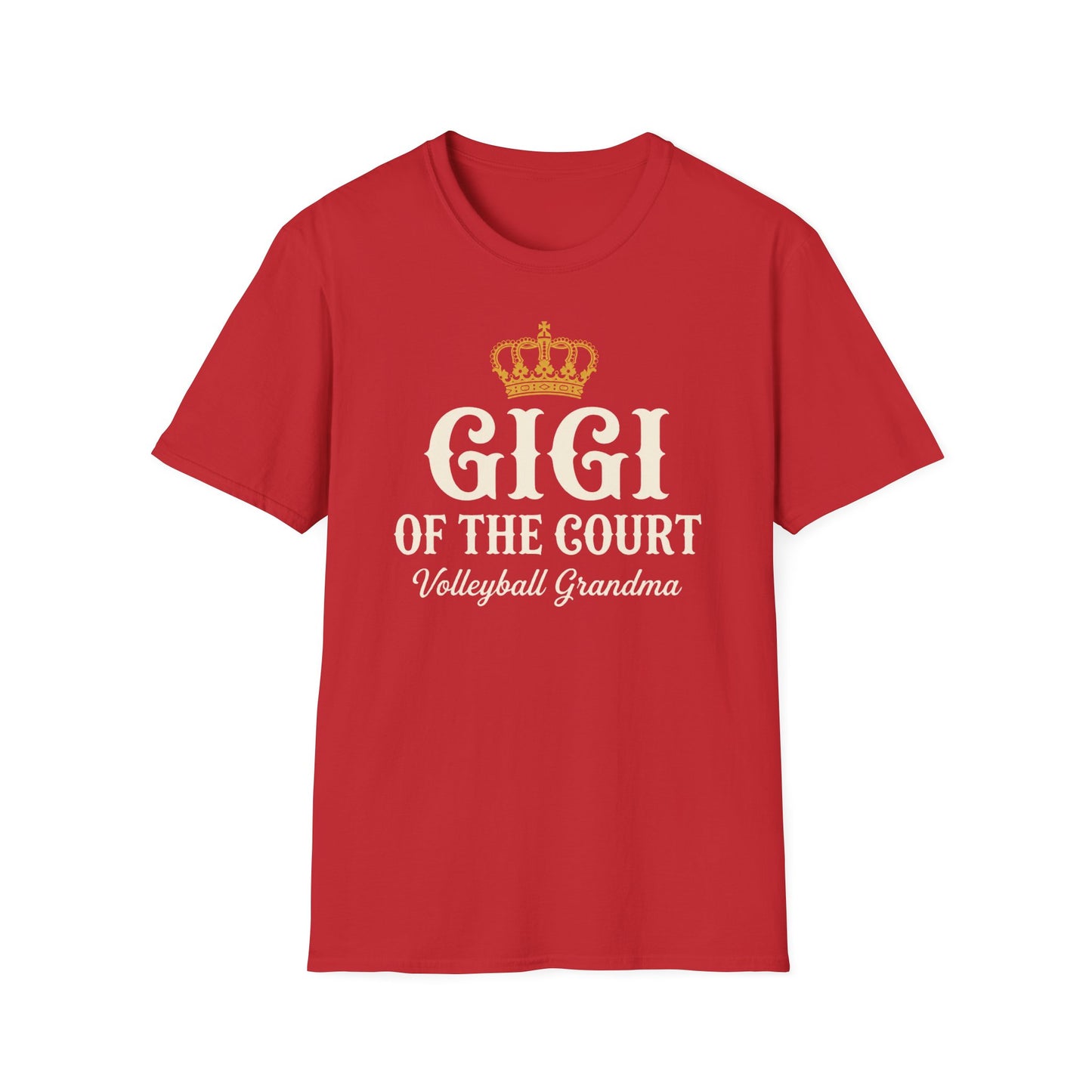 Gigi of the court volleyball grandma volleyball T-Shirt
