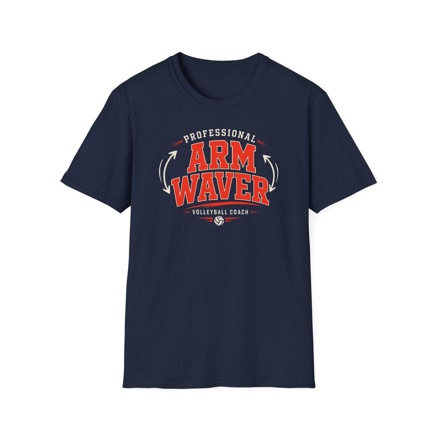 Professional arm waver coach volleyball T-Shirt