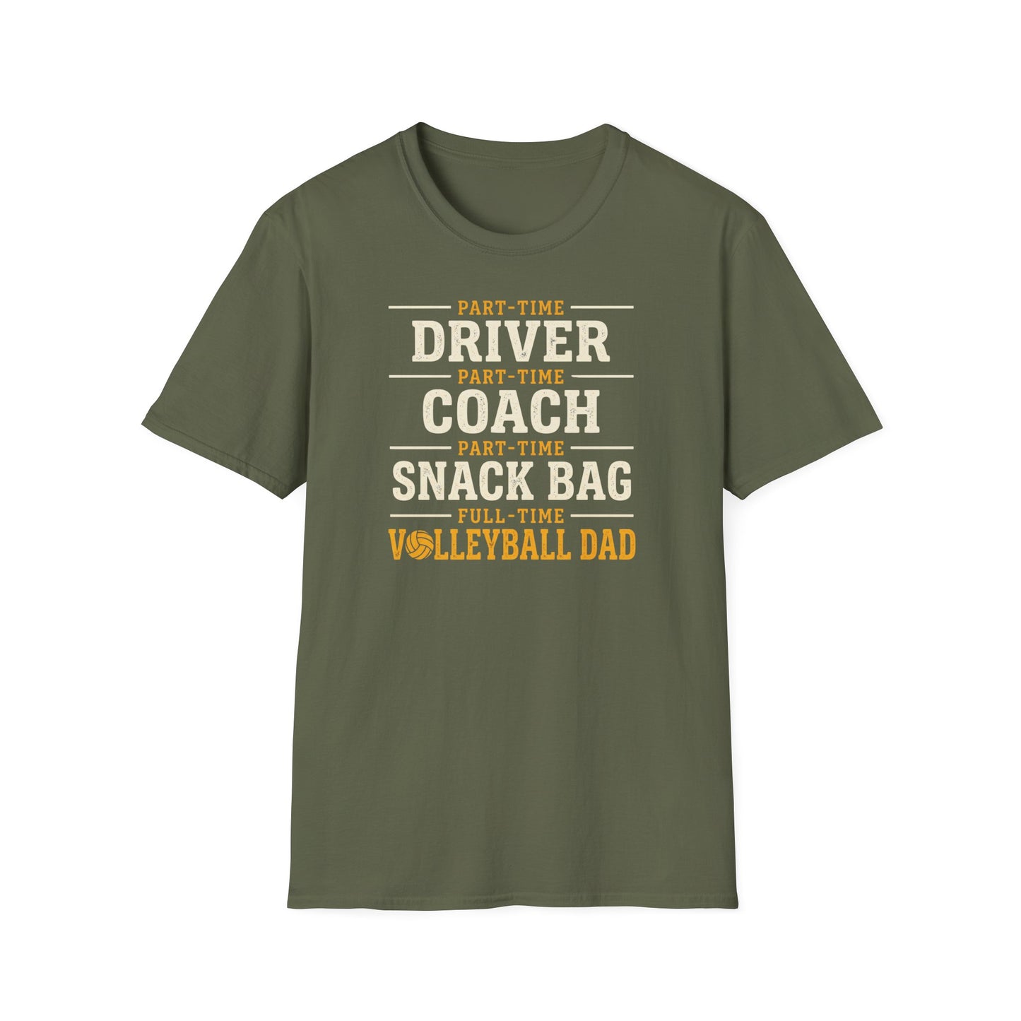 Driver coach snack bag volleyball dad T-Shirt