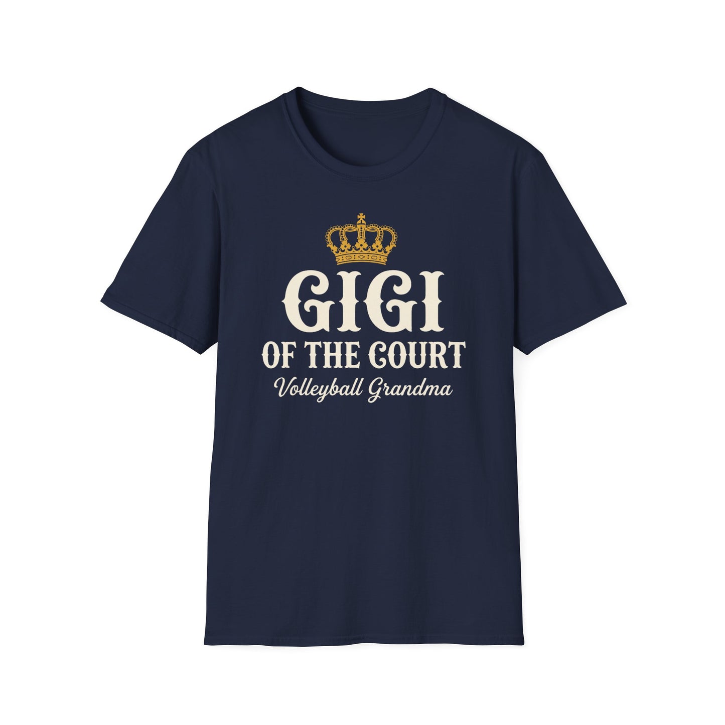 Gigi of the court volleyball grandma volleyball T-Shirt