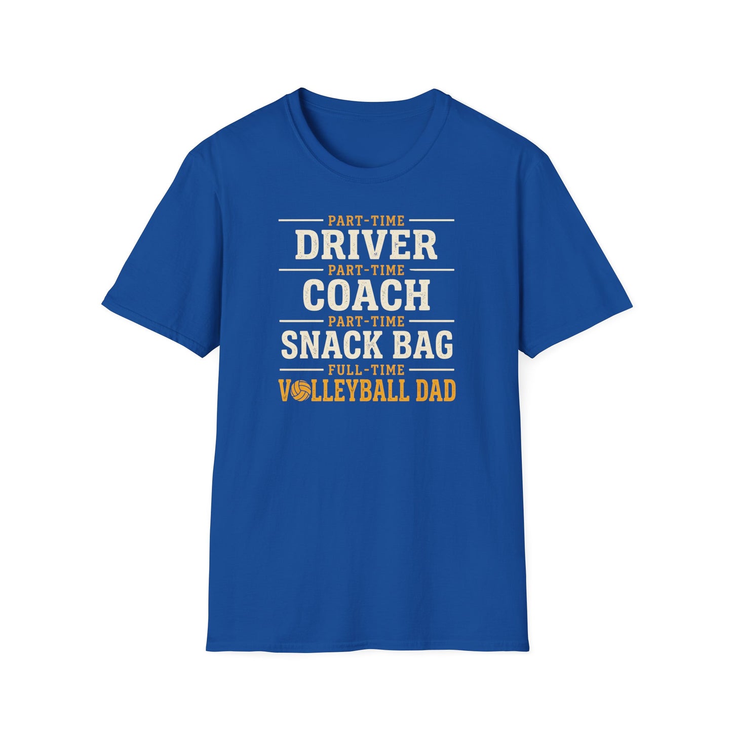 Driver coach snack bag volleyball dad T-Shirt