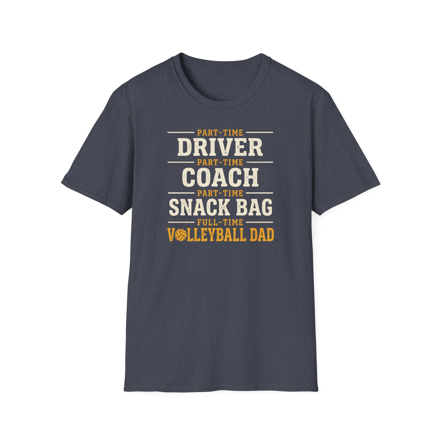 Driver coach snack bag volleyball dad T-Shirt