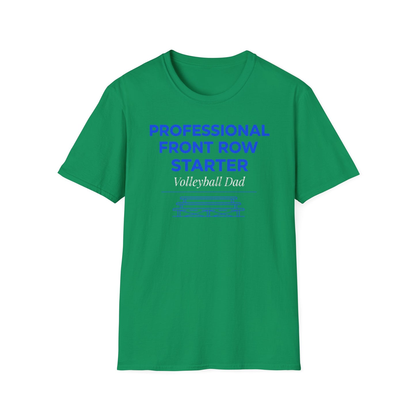 Professional front row starter volleyball dad T-Shirt