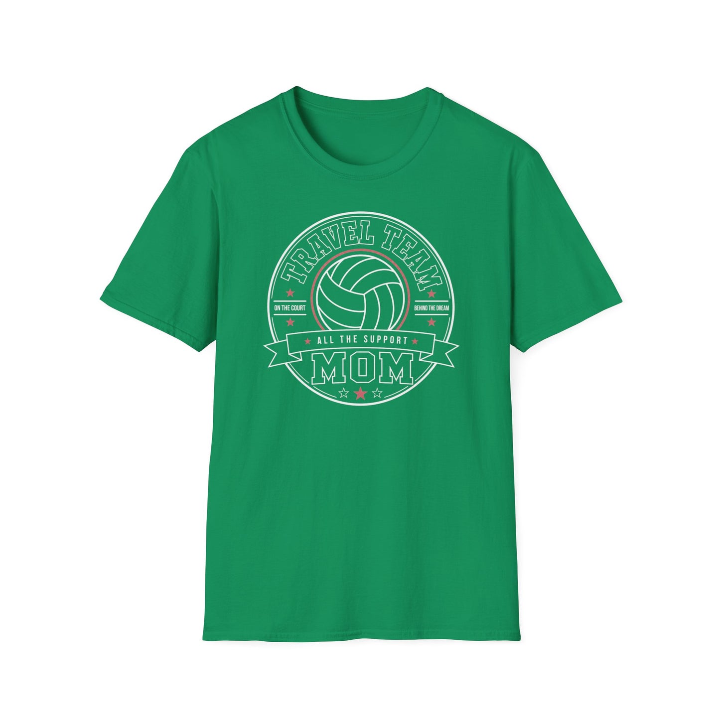 Travel team all the support mom volleyball T-Shirt