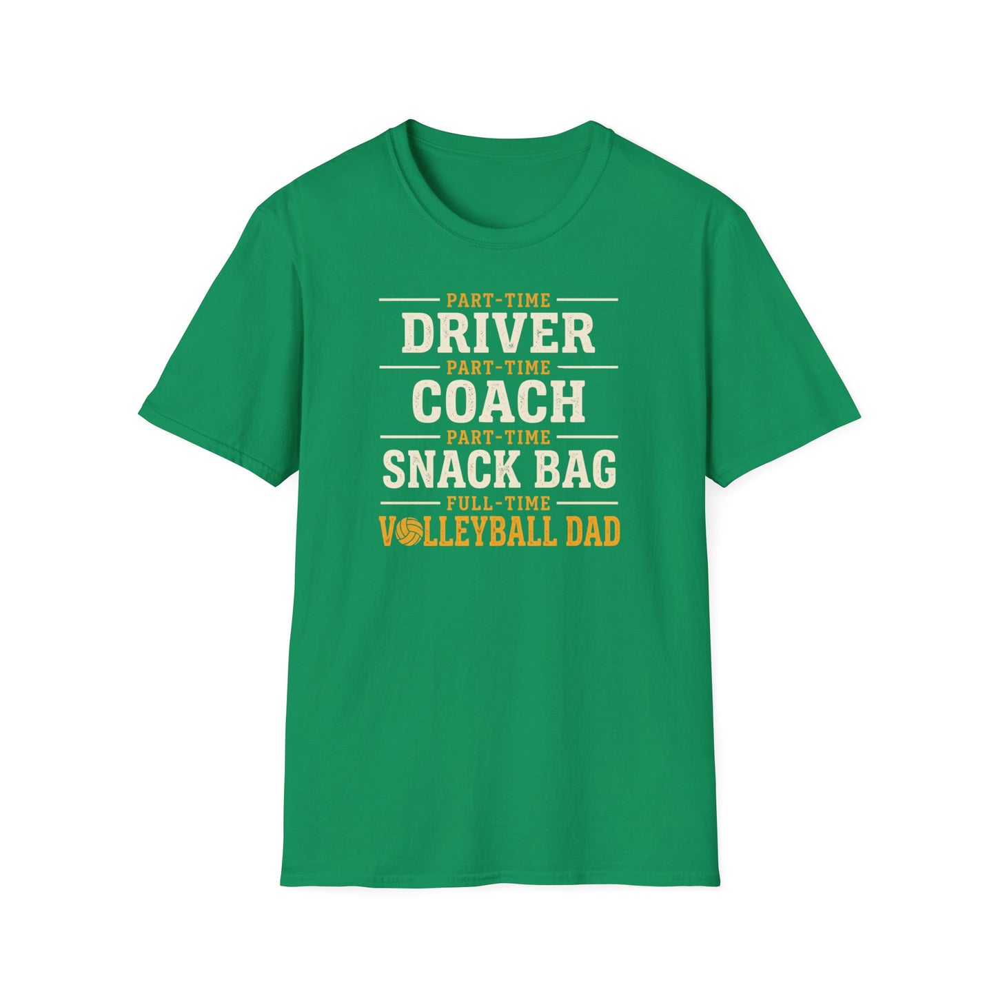 Driver coach snack bag volleyball dad T-Shirt
