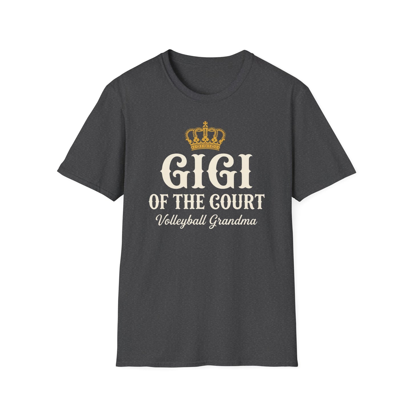 Gigi of the court volleyball grandma volleyball T-Shirt