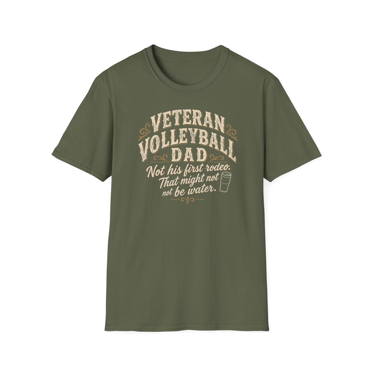 Veteran volleyball dad not his first rodeo T-Shirt