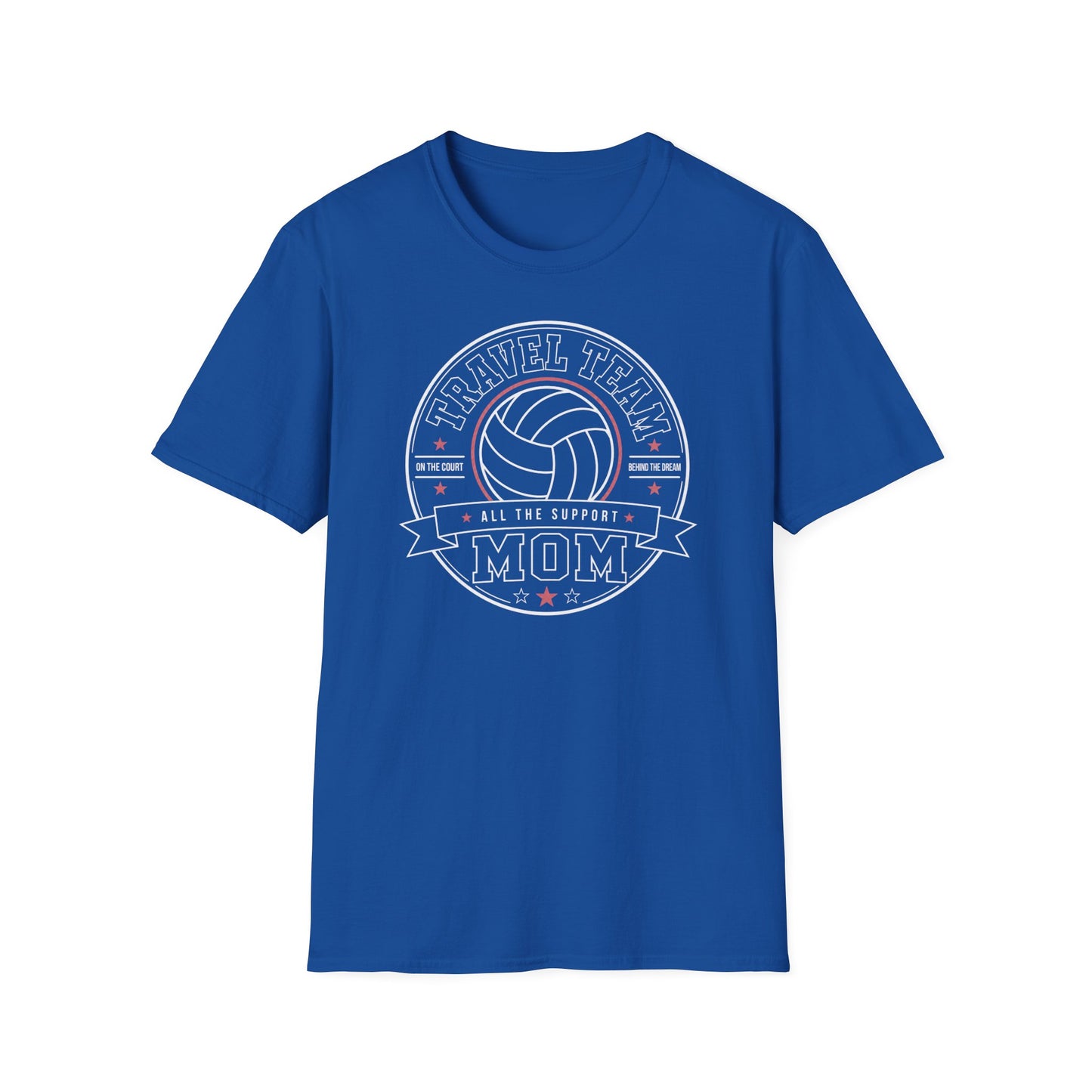 Travel team all the support mom volleyball T-Shirt