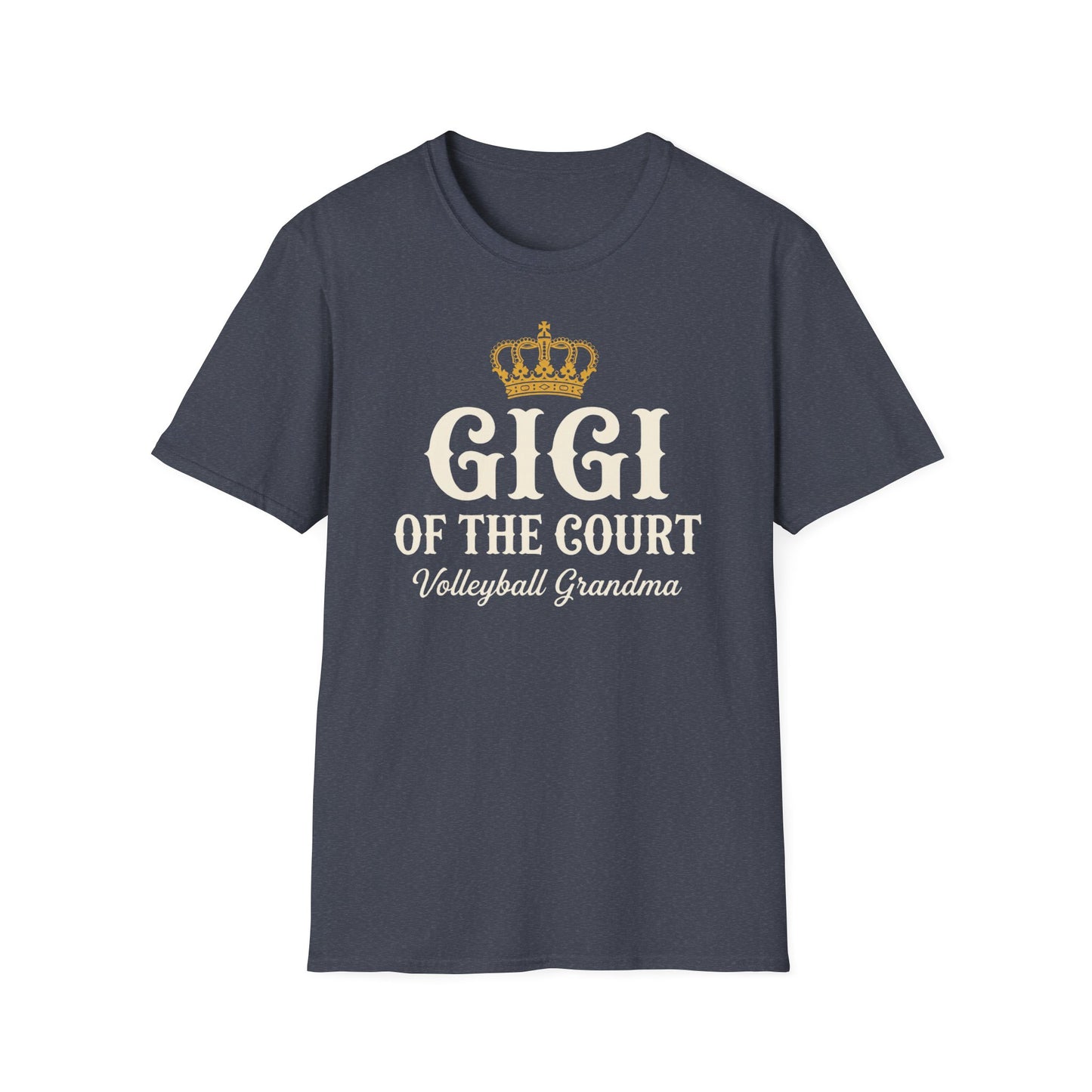 Gigi of the court volleyball grandma volleyball T-Shirt