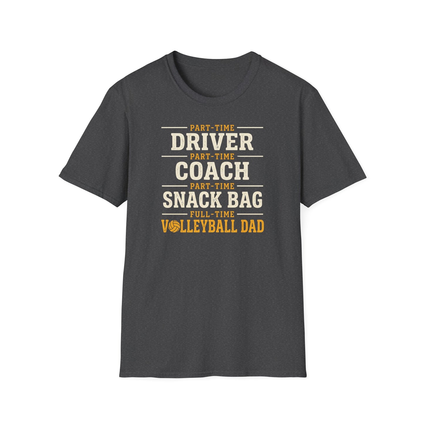 Driver coach snack bag volleyball dad T-Shirt