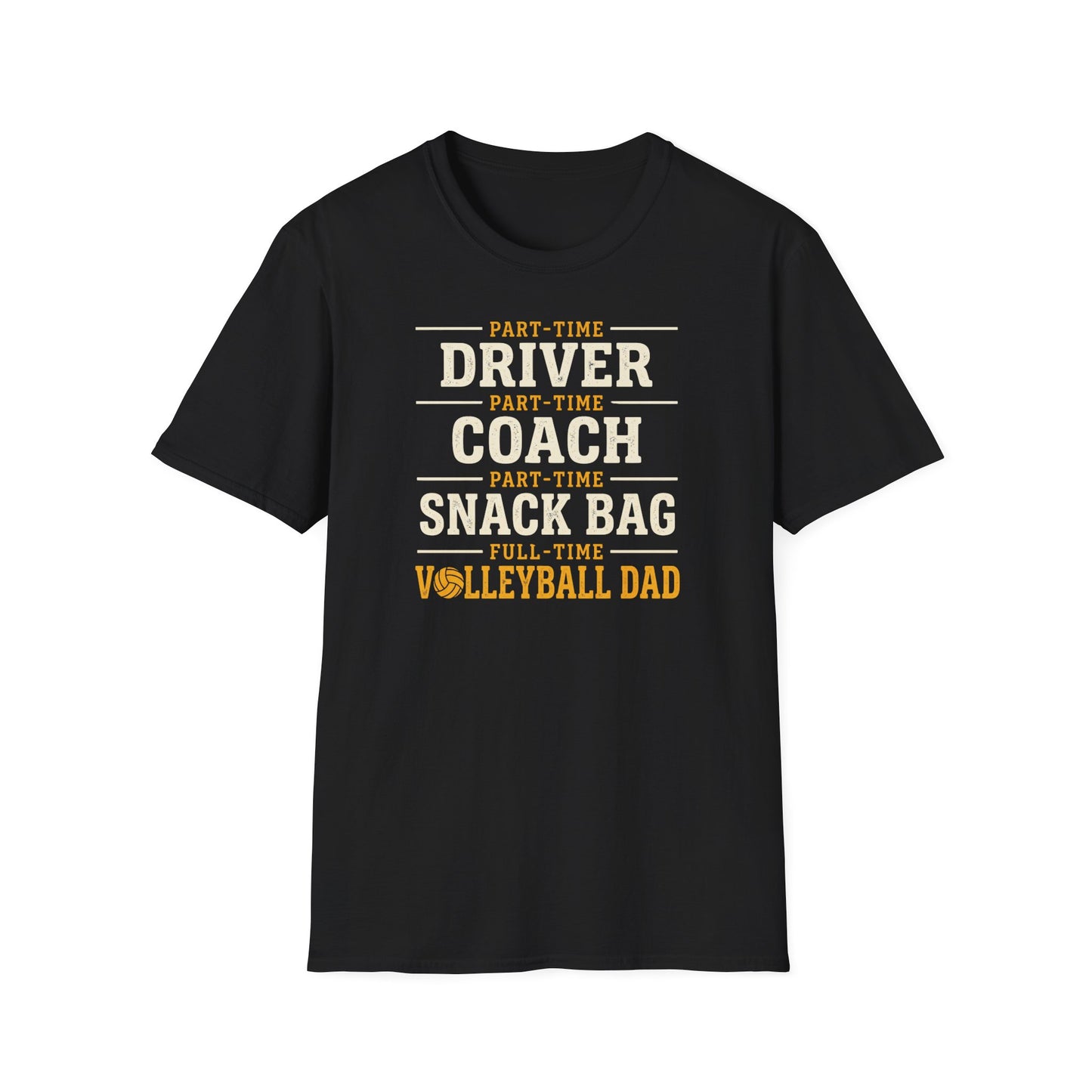 Driver coach snack bag volleyball dad T-Shirt